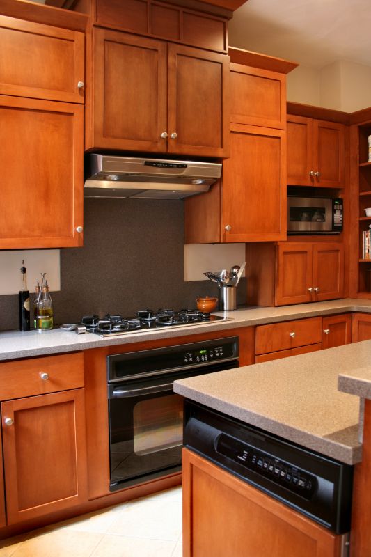 Cherry Cabinet Refacing in Bloomington, IN