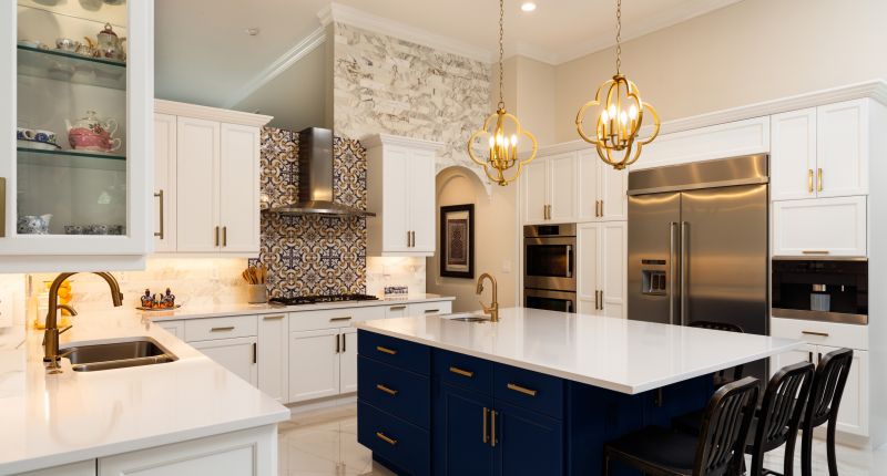 Cherry Cabinet Refacing in Bloomington, IN